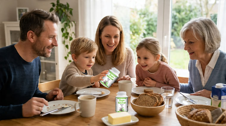 Ziegenkolostrum für die ganze Familie