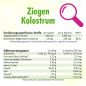 Preview: Ziegenkolostrum Ziegencolostrum 90 Kapseln Colostrum Etikett