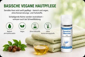 Kolloidales Silber Creme Wirkung für die Haut