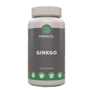 Ginkgo biloba Extrakt Kapseln von Paracel für Gedächtnis und Konzentration