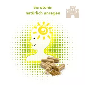 Glückshormon Serotonin natürlich anregend - Inka Aurum