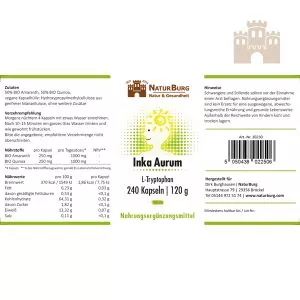 Inka-Aurum - Inhaltsstoffe