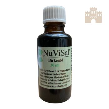 Preview: NuViSal Birkenteeröl Hautöl stark 30 ml