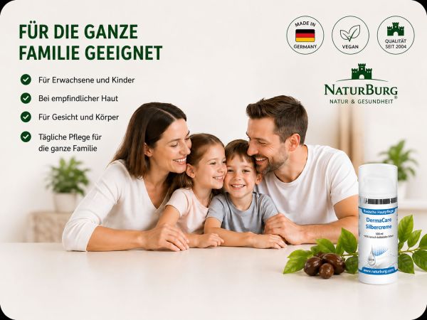 Kolloidales Silber Creme Wirkung für die Haut