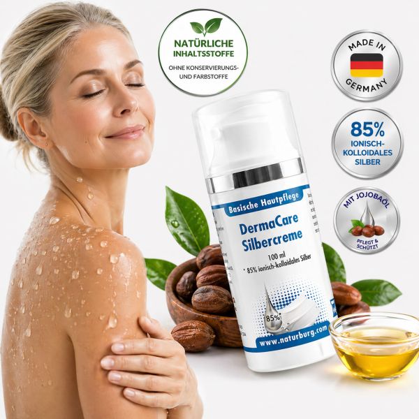 Kolloidales Silber Creme Wirkung für die Haut