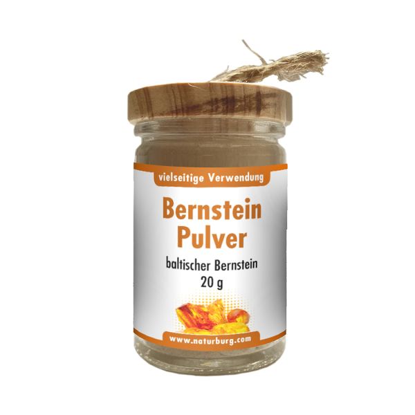 Feines Bernsteinpulver Naturbernstein Baltikum 20 g online kaufen