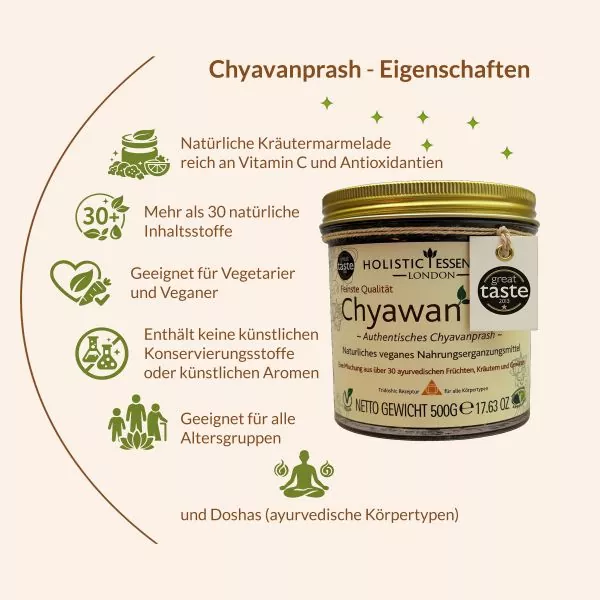 Chyavanprash Chyawan Pura ayurvedisches Amla Mus 500 g