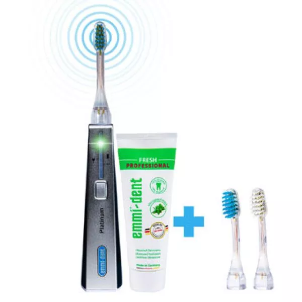 Ultraschallzahnbürste emmi-dent Platinum Starter-Set Farbe Carbon Ultraschallzahnbürste emmi-dent Platinum Starter-Set Farbe Carbon