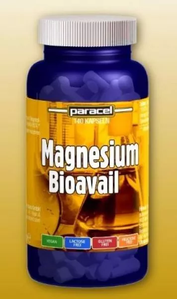 Magnesium Bioavail Kapseln Tabletten von Paracel als Nahrungsergänzung