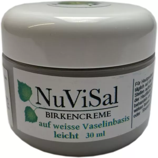 NuViSal Teersalbe Birkenteer Salbe 30 ml - leicht