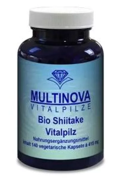 Shiitake Pilz 140 Kapseln von Multinova