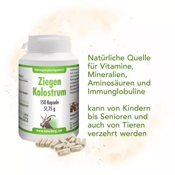 Ziegenkolostrum von NaturBurg