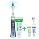 Ultraschallzahnbürste emmi-dent Platinum Set Farbe blau