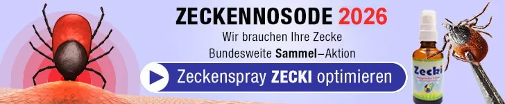 Zeckenschutz für Menschen und Tiere, Katze, Hunde etc.